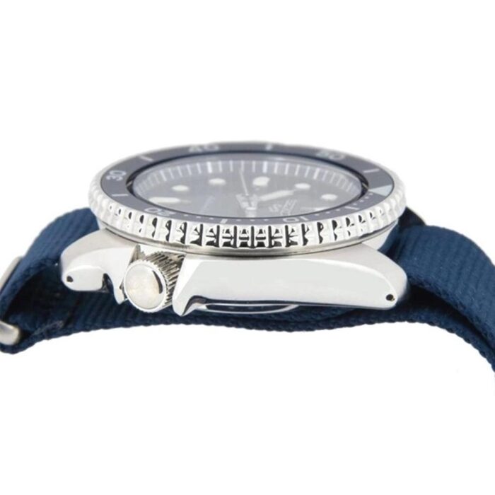 Seiko 5 Sports Automatic SKX Blue Dial Blue NATO Strap Watch For Men - SRPD51K2 - Image 17